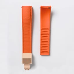 18mm 19mm 20mm 21mm 22mm 24mm CTS Fluoro Rubber Strap Men Women Universal FKM Curved Quick Release Watch Band for Cut To Size