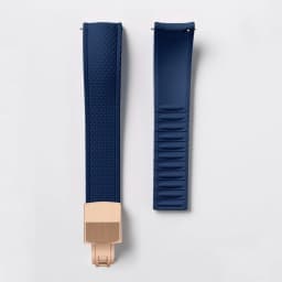18mm 19mm 20mm 21mm 22mm 24mm CTS Fluoro Rubber Strap Men Women Universal FKM Curved Quick Release Watch Band for Cut To Size