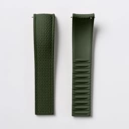 18mm 19mm 20mm 21mm 22mm 24mm CTS Fluoro Rubber Strap Men Women Universal FKM Curved Quick Release Watch Band for Cut To Size