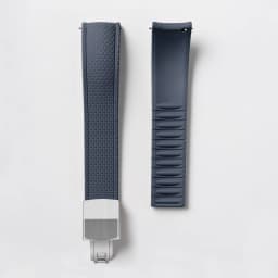 18mm 19mm 20mm 21mm 22mm 24mm CTS Fluoro Rubber Strap Men Women Universal FKM Curved Quick Release Watch Band for Cut To Size