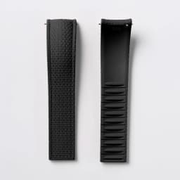18mm 19mm 20mm 21mm 22mm 24mm CTS Fluoro Rubber Strap Men Women Universal FKM Curved Quick Release Watch Band for Cut To Size