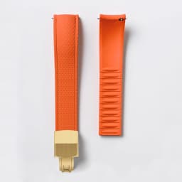 18mm 19mm 20mm 21mm 22mm 24mm CTS Fluoro Rubber Strap Men Women Universal FKM Curved Quick Release Watch Band for Cut To Size