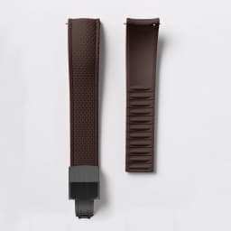 18mm 19mm 20mm 21mm 22mm 24mm CTS Fluoro Rubber Strap Men Women Universal FKM Curved Quick Release Watch Band for Cut To Size