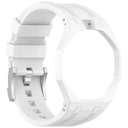 PC Case+Silicone Strap Pocket Watch Changer to Wristwatch Integrated Modification Kit Accessories for Royal Pop