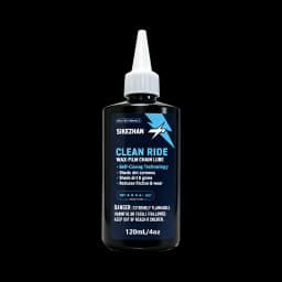 120ml Bike Chain Lube, Wax-Based Bicycle Lubricant for MTB & Road Bike, Anti-Rust, Reduces Wear, Quiet Smooth Ride & Repels Dirt