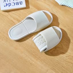 Foldable Travel Slippers for Women, Portable Travel, Anti Slip Beach, Men's Business Trip, Hotel, Shower Friendly Slippers