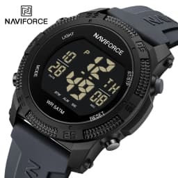 NAVIFORCE Fashion Men's Electronics Wrist Watch Sports Waterproof Luminous Watches Men's Silicone Strap Male Clock Reloj Hombre