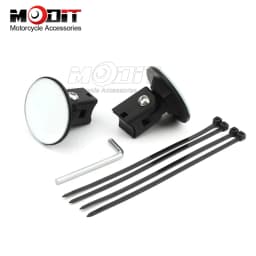 For 690 125 390 SMCR ENDURO 125 390 Enduro R 2025 KLX 230 250 300 Motorcycle Circular handle rearview Wide angle Small mirror