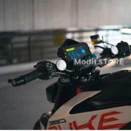 For 690 125 390 SMCR ENDURO 125 390 Enduro R 2025 KLX 230 250 300 Motorcycle Circular handle rearview Wide angle Small mirror