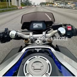 For 690 125 390 SMCR ENDURO 125 390 Enduro R 2025 KLX 230 250 300 Motorcycle Circular handle rearview Wide angle Small mirror