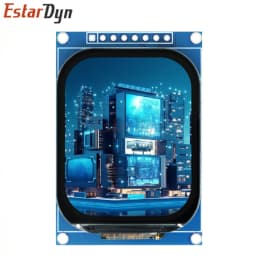 Estardyn 2.01" 240x296 TFT LCD JD9853 SPI 8-Pin Breakout Board for ESP32 Raspberry Pi