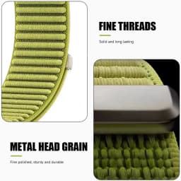 Nylon Braided Loop Strap For Xiaomi Mi Band 10/9/8 SmartWatch Replaceable Metal Buckle Wristband For Xiaomi Mi Band 10 Bracelet