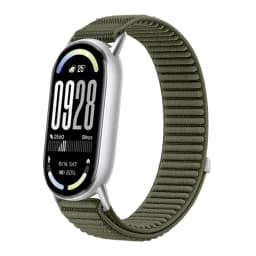 Nylon Braided Loop Strap For Xiaomi Mi Band 10/9/8 SmartWatch Replaceable Metal Buckle Wristband For Xiaomi Mi Band 10 Bracelet