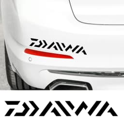 JDM Daiwa Logo Motorcycle Modification Sticker Waterproof Vinyl Decal for Gas Tank Fuel Tank Decor