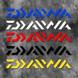 JDM Daiwa Logo Motorcycle Modification Sticker Waterproof Vinyl Decal for Gas Tank Fuel Tank Decor