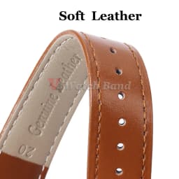 12 13 14 15 16 17 18 19 20 21 22 23 24mm Watch Strap for DW for Omega for Rolex Men Women Wrist Bracelet Soft Leather Watchband