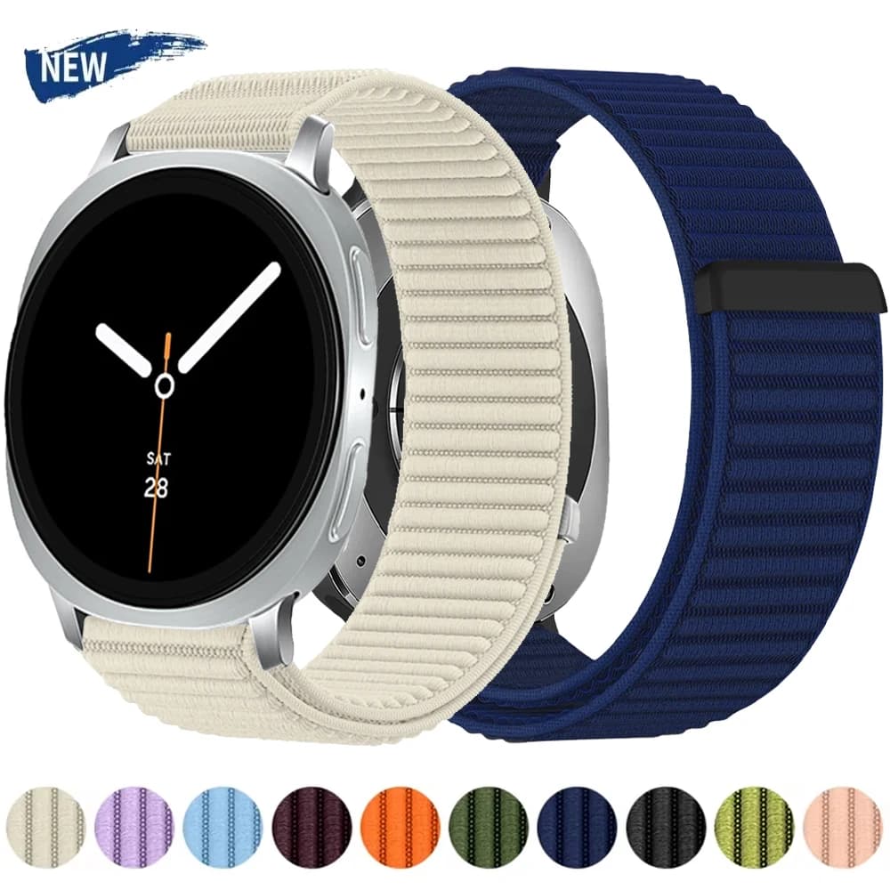 Nylon Strap for Samsung Galaxy Watch 8 8 Classic 46mm Adjustable Bracelet Samsung Galaxy Watch 9 8 44mm 40mm Correa Accessories