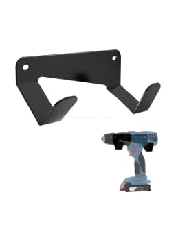 Drill Holder, Heavy Duty Steel Drill Dock Wall Mount, Universal Tool Organizer with Easy Access for GarageWorkshop Home Storage