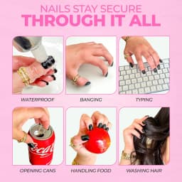 LOOLIFL Super Strong Nail Glue For False Nails Soft Nail Tips Quick Drying Suitable Nail Art Beginners Adhesive Long Lasting