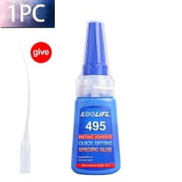 LOOLIFL Super Strong Nail Glue For False Nails Soft Nail Tips Quick Drying Suitable Nail Art Beginners Adhesive Long Lasting