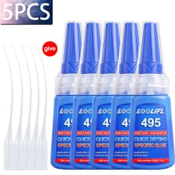 LOOLIFL Super Strong Nail Glue For False Nails Soft Nail Tips Quick Drying Suitable Nail Art Beginners Adhesive Long Lasting