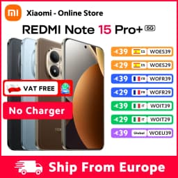 Global Version Xiaomi Redmi Note 15 Pro Plus 5G Smartphone Snapdragon 7s Gen 4 NFC 6500mAh 100W 6.83" CrystalRes AMOLED Display No Charger