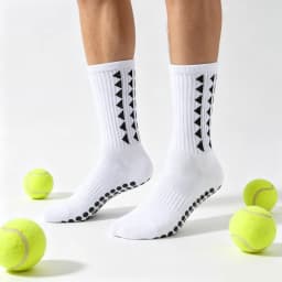 5 Pairs Men Women Non Slip Grip Hiking Cycling Professional Towel Bottom Breathable Shockproof Athletic Socks