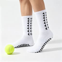 5 Pairs Men Women Non Slip Grip Hiking Cycling Professional Towel Bottom Breathable Shockproof Athletic Socks