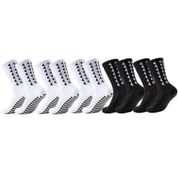 5 Pairs Men Women Non Slip Grip Hiking Cycling Professional Towel Bottom Breathable Shockproof Athletic Socks