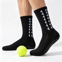 5 Pairs Men Women Non Slip Grip Hiking Cycling Professional Towel Bottom Breathable Shockproof Athletic Socks