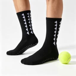 5 Pairs Men Women Non Slip Grip Hiking Cycling Professional Towel Bottom Breathable Shockproof Athletic Socks