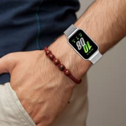 Milanese Loop Strap for Samsung Galaxy Fit 3 Band Magnetic Stainless Steel Bracelet Wristband Correa Samsung Galaxy Fit 3 Belt