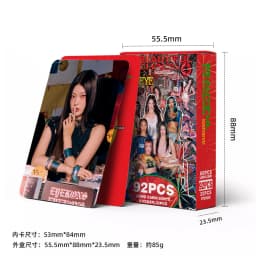 55/92/142Pcs Idol KATSEYE Album Gabriela Lomo Cards LARA DANIELA HD Printd Photocards Stickers MANON MEGAN YOONCHAE Fans Gift