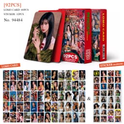 55/92/142Pcs Idol KATSEYE Album Gabriela Lomo Cards LARA DANIELA HD Printd Photocards Stickers MANON MEGAN YOONCHAE Fans Gift