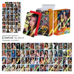 55/92/142Pcs Idol KATSEYE Album Gabriela Lomo Cards LARA DANIELA HD Printd Photocards Stickers MANON MEGAN YOONCHAE Fans Gift