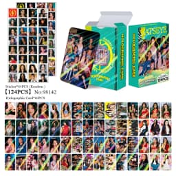 55/92/142Pcs Idol KATSEYE Album Gabriela Lomo Cards LARA DANIELA HD Printd Photocards Stickers MANON MEGAN YOONCHAE Fans Gift
