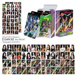 55/92/142Pcs Idol KATSEYE Album Gabriela Lomo Cards LARA DANIELA HD Printd Photocards Stickers MANON MEGAN YOONCHAE Fans Gift