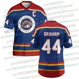 2026 Off Campus Briar University Jersey Graham 44 22 Di Laurentis 66 Tucker46 T-Shirts Women Men's Hockey Jersey Tees Clothing
