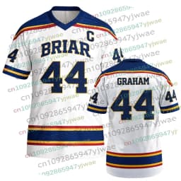 2026 Off Campus Briar University Jersey Graham 44 22 Di Laurentis 66 Tucker46 T-Shirts Women Men's Hockey Jersey Tees Clothing