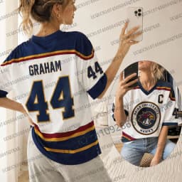 2026 Off Campus Briar University Jersey Graham 44 22 Di Laurentis 66 Tucker46 T-Shirts Women Men's Hockey Jersey Tees Clothing