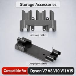 Compatible For Dyson V7 V8 V10 V11 V15 Vacuum Accessories Attachment Brush Tool Kit Crevice Brush Hose Holder Dock Stand Parts