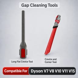 Compatible For Dyson V7 V8 V10 V11 V15 Vacuum Accessories Attachment Brush Tool Kit Crevice Brush Hose Holder Dock Stand Parts