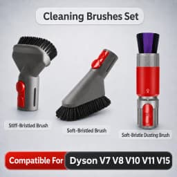 Compatible For Dyson V7 V8 V10 V11 V15 Vacuum Accessories Attachment Brush Tool Kit Crevice Brush Hose Holder Dock Stand Parts