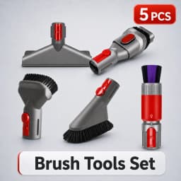 Compatible For Dyson V7 V8 V10 V11 V15 Vacuum Accessories Attachment Brush Tool Kit Crevice Brush Hose Holder Dock Stand Parts