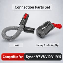 Compatible For Dyson V7 V8 V10 V11 V15 Vacuum Accessories Attachment Brush Tool Kit Crevice Brush Hose Holder Dock Stand Parts