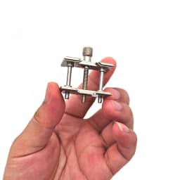 4039 4040 Watch Movement Holder ABS Plastic Black Man Lady Quarzt Mechanical Watch Movement Clamp Tools For Watchmakers 2Pcs