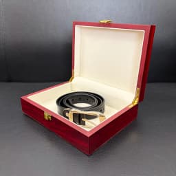 Classical Wooden Box with Lock, High-End Jewelry Storage Luxury Box