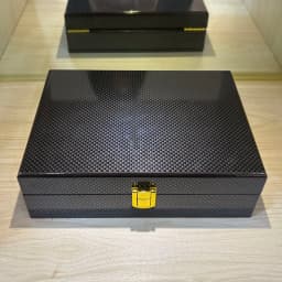 Classical Wooden Box with Lock, High-End Jewelry Storage Luxury Box