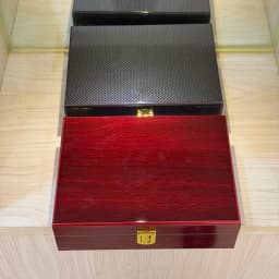 Classical Wooden Box with Lock, High-End Jewelry Storage Luxury Box