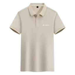New style High end luxury brand fashion short sleeved high-end printed polo shirt summer new men's lapel T-shirt men's clothing